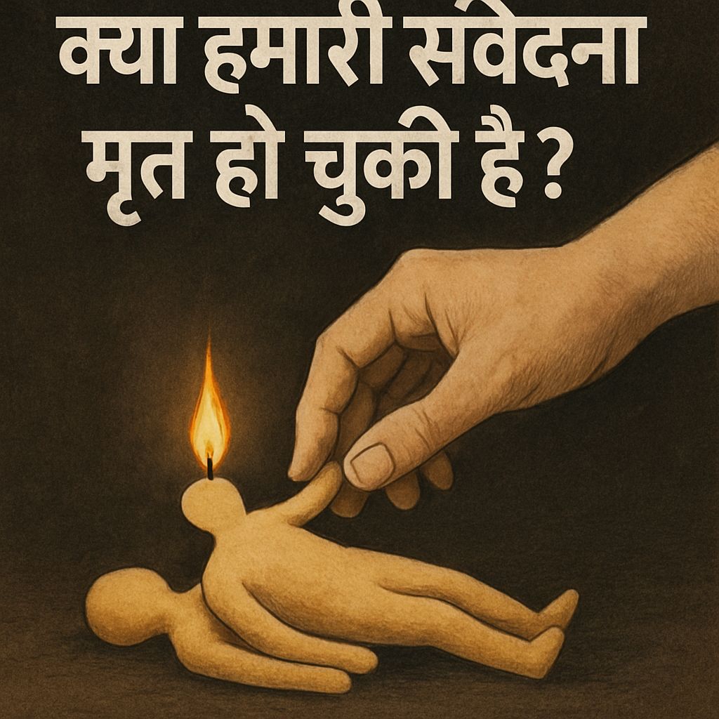 “क्या हमारी संवेदना मृत हो चुकी है?”