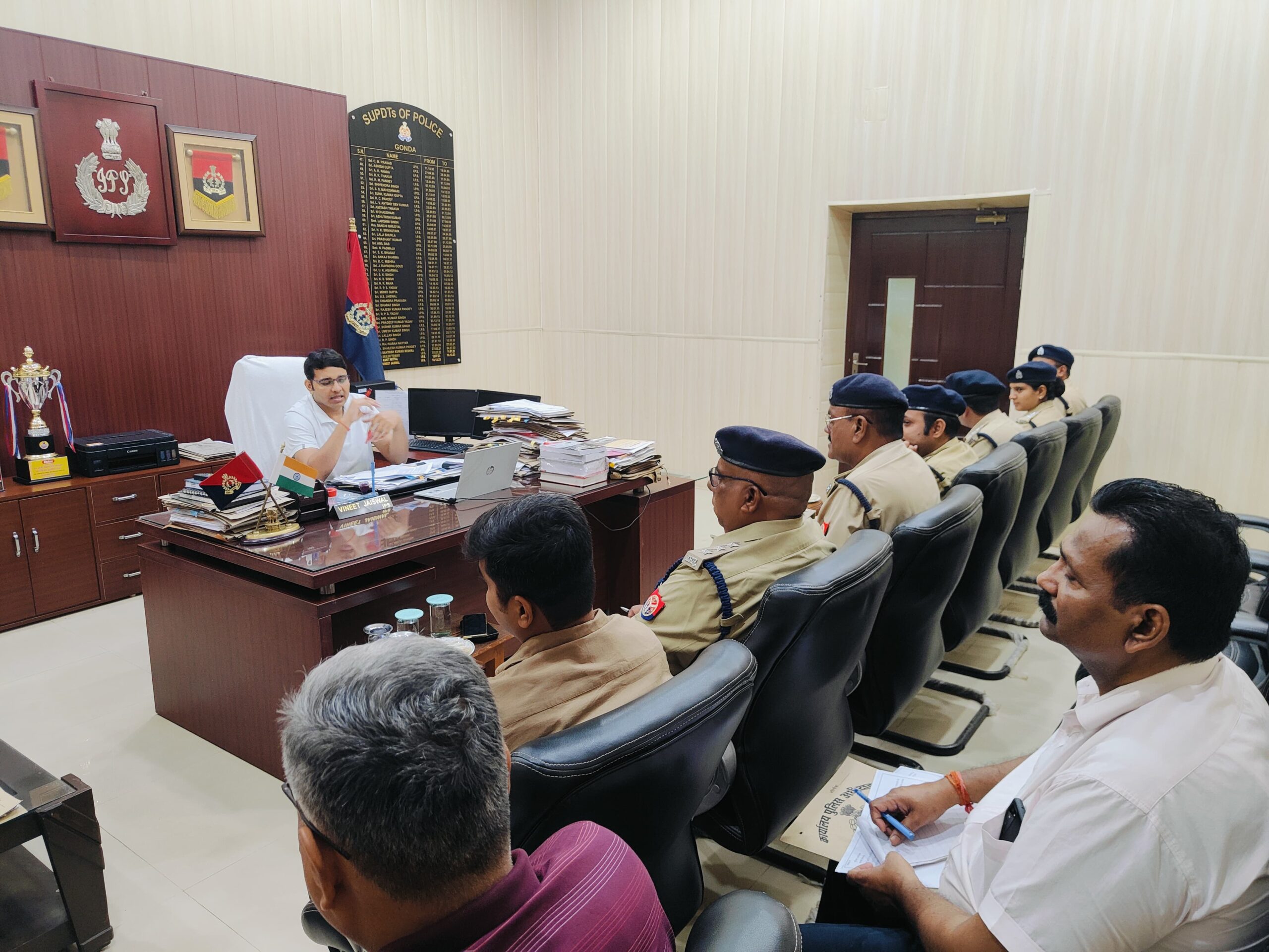 मोहर्रम पर्व से पहले गोण्डा पुलिस सतर्क: एसपी विनीत जायसवाल ने वर्चुअल मीटिंग में दिए कड़े निर्देश, संवेदनशील इलाकों में बढ़ेगी निगरानी