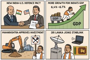  देश ये दुनिया की 5 बड़ी ब्रेकिंग न्यूज: भारत-अमेरिका डिफेंस डील से लेकर GDP ग्रोथ और कांवड़ यात्रा विवाद तक