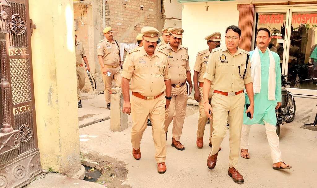 गोंडा पुलिस अलर्ट – मोहर्रम जुलूस के लिए सुरक्षा के चाक-चौबंद इंतज़ाम, ड्रोन और सोशल मीडिया मॉनिटरिंग से निगरानी