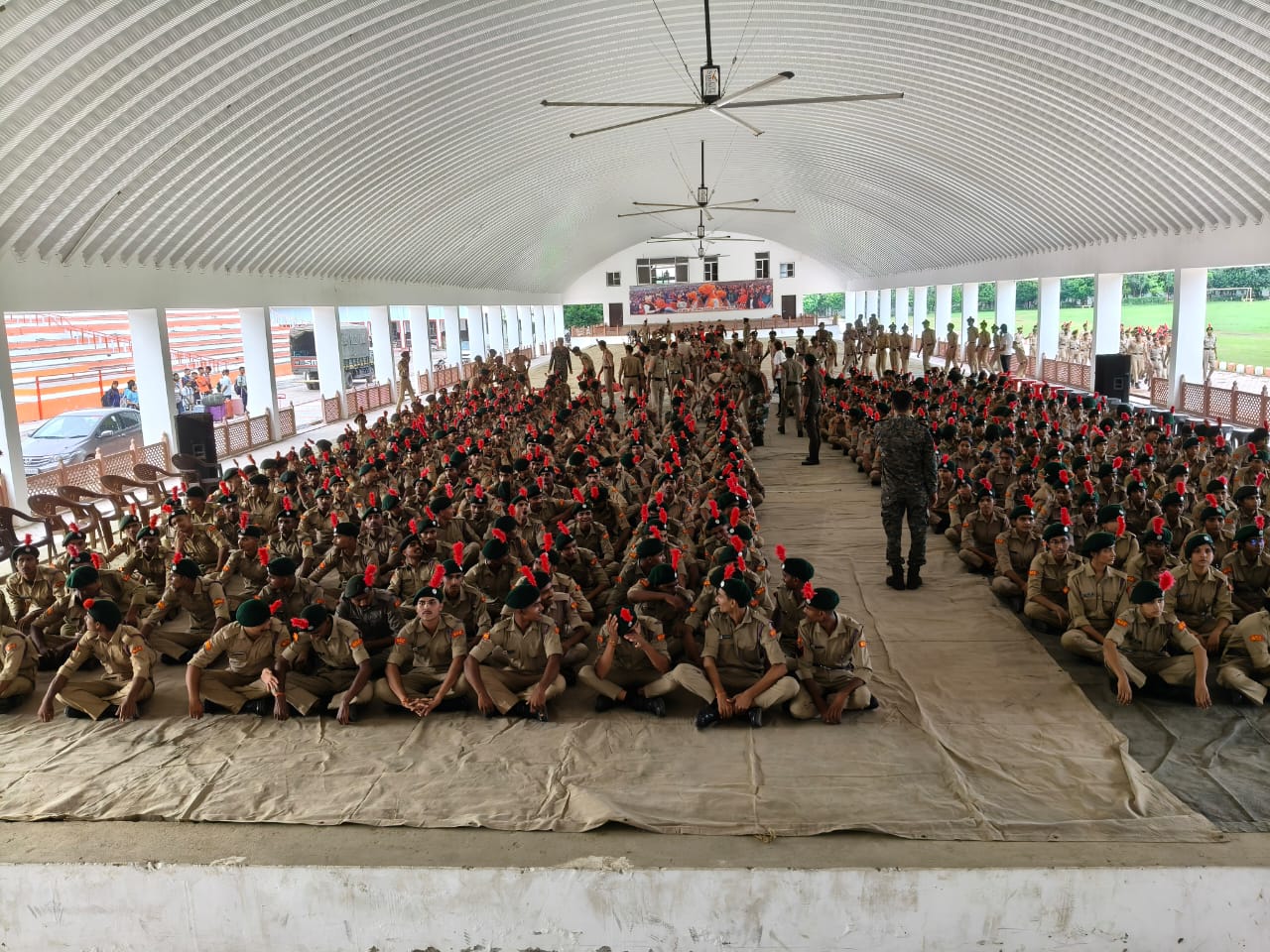 नंदनीनगर में शुरू हुआ एनसीसी का 10 दिवसीय वार्षिक प्रशिक्षण शिविर, 600 से ज्यादा कैडेट्स ले रहे हैं हिस्सा