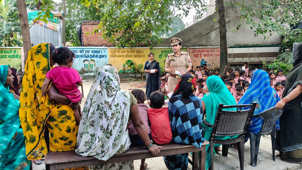मिशन शक्ति अभियान 5.0: गोंडा के नवाबगंज में महिलाओं की सुरक्षा को लेकर पुलिस की बड़ी पहल