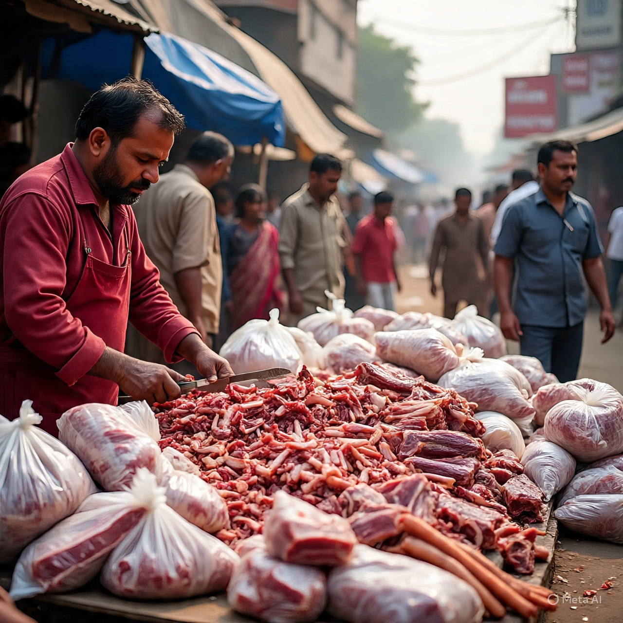 रायबरेली में बेलगाम अवैध मीट कारोबार, सड़क किनारे खुलेआम कट रहा मांस, प्रशासन की चुप्पी पर उठे सवाल