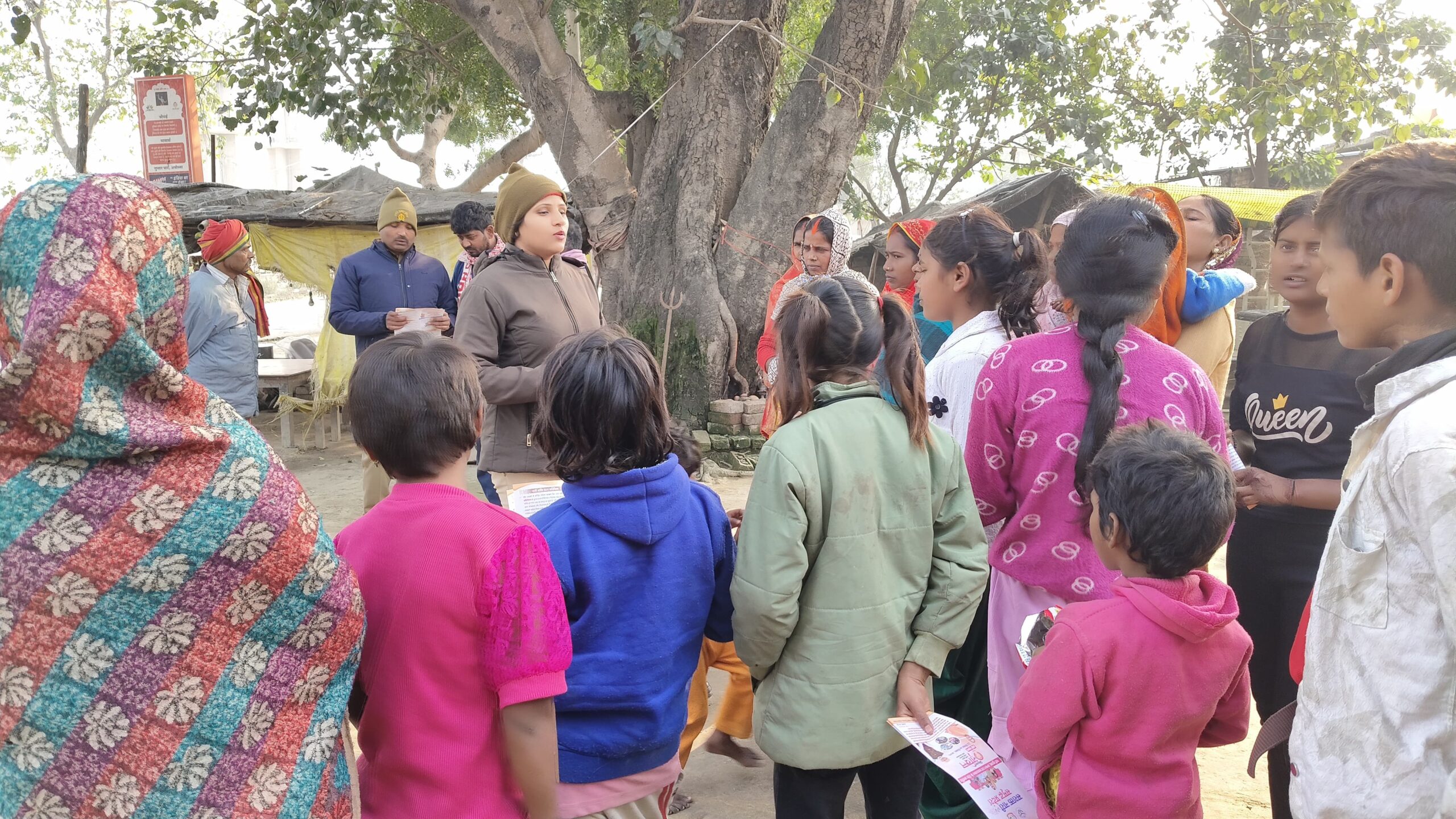 मिशन शक्ति अभियान 5.0 के तहत नवाबगंज में महिला सुरक्षा का संदेश, चौपाल के जरिए जागरूकता की मजबूत पहल